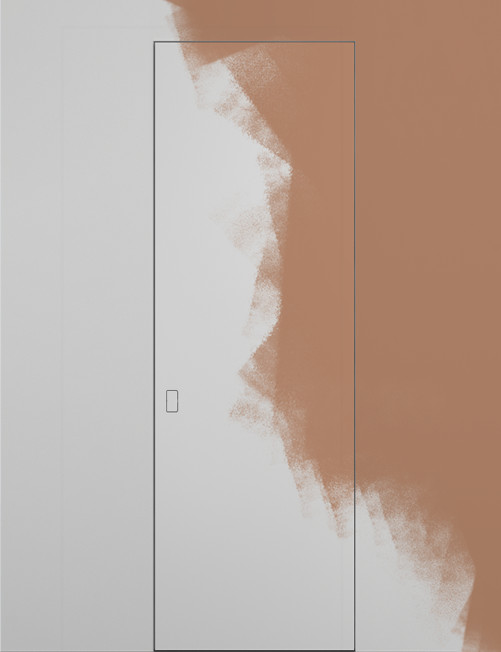 Wall Door под окраску с УВС