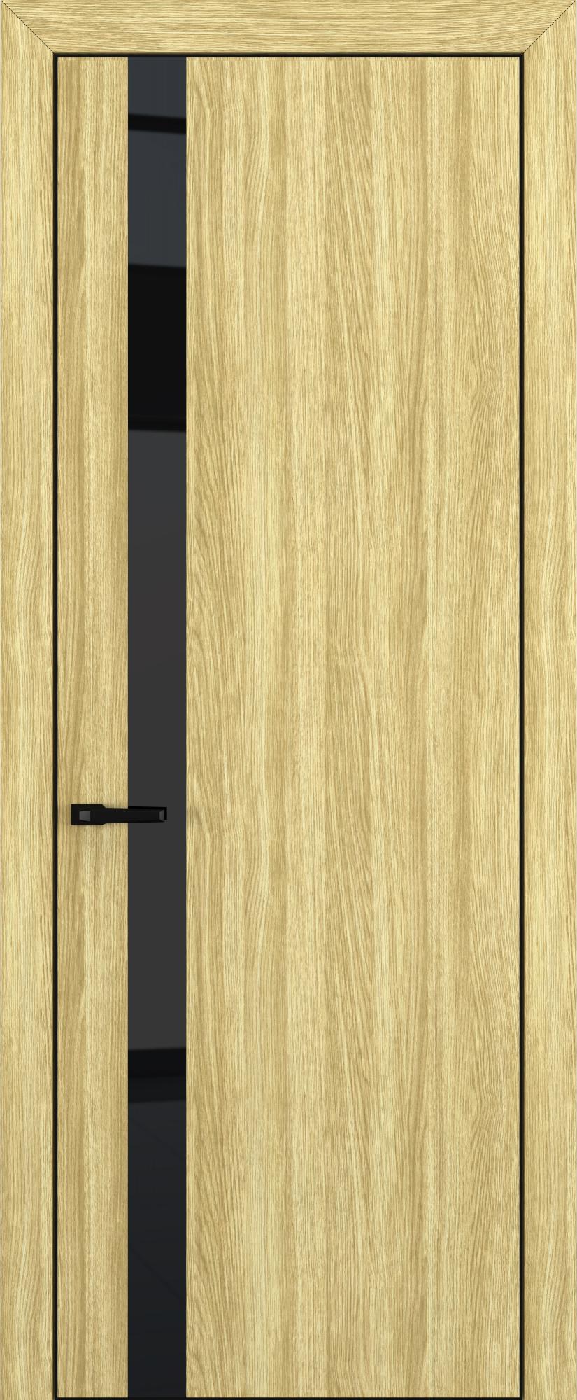 Квалитет К2 ALU Black Topan Дуб натуральный продольный Black Lacobel